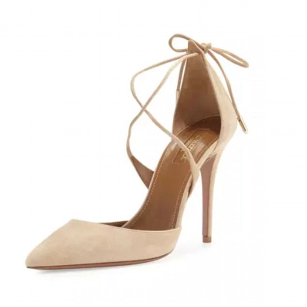 Aquazzara Matilde - As Seen on Meghan Markle - engagement shoes